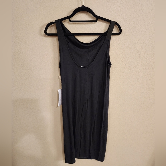 NWT Threads 4 Thought Scoop Neck Black Dress - SZ XS - Picture 3 of 6